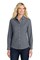 Port Authority® Women's SuperPro Oxford Shirt Wrinkle Resistant Stain Release Professional Top